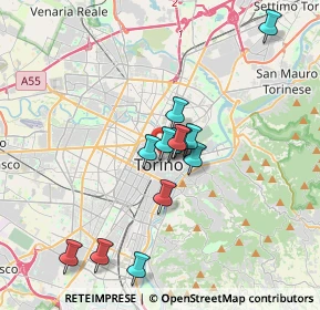 Mappa BATA, 10122 Torino TO, Italia (2.96769)