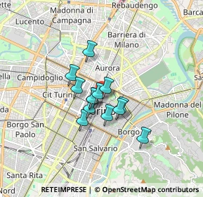 Mappa BATA, 10122 Torino TO, Italia (1.05462)