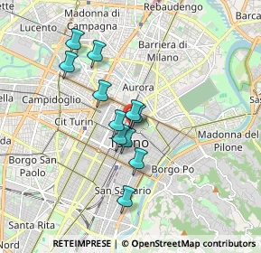 Mappa BATA, 10122 Torino TO, Italia (1.37727)