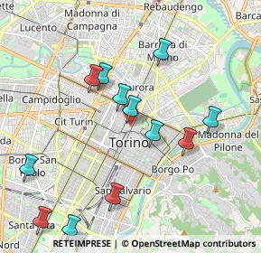 Mappa Via Palazzo di Città, 10122 Torino TO, Italia (2.09333)