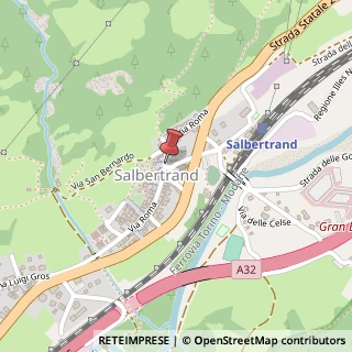 Mappa Via Roma, 15, 10050 Salbertrand, Torino (Piemonte)