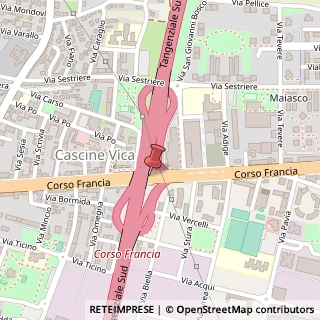 Mappa Corso Francia, 182, 10098 Rivoli TO, Italia, 10098 Rivoli, Torino (Piemonte)