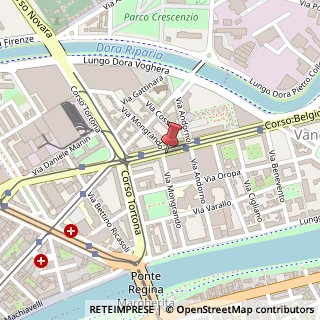 Mappa Corso Belgio, 34, 10153 Torino, Torino (Piemonte)