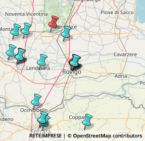 Mappa Via Brunetti, 45100 Rovigo RO, Italia (18.0105)