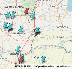 Mappa Via Brunetti, 45100 Rovigo RO, Italia (19.463)