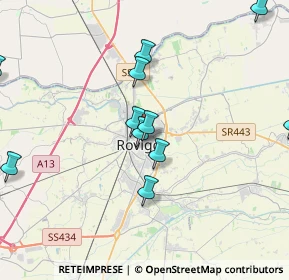Mappa Via Brunetti, 45100 Rovigo RO, Italia (4.24091)