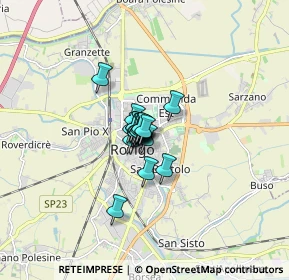 Mappa Via Brunetti, 45100 Rovigo RO, Italia (0.657)
