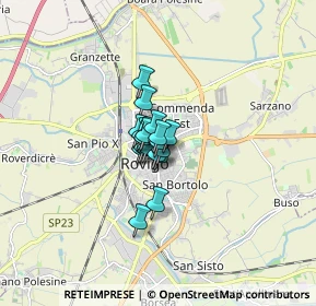 Mappa Via Brunetti, 45100 Rovigo RO, Italia (0.64737)