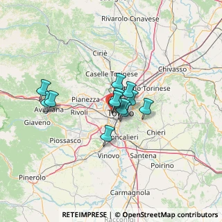 Mappa , 10139 Torino TO, Italia (8.51692)
