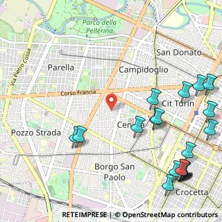 Mappa , 10139 Torino TO, Italia (1.5555)