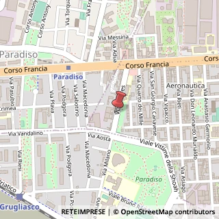 Mappa Via Thures, 30, 10142 Torino, Torino (Piemonte)