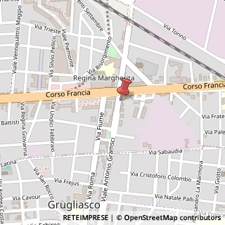 Mappa Viale A Gramsci, 3, 10093 Collegno, Torino (Piemonte)
