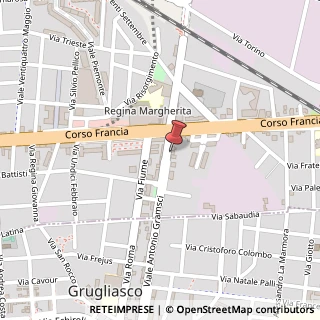 Mappa Viale A Gramsci, 7, 10093 Collegno, Torino (Piemonte)