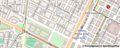 Mappa Turín