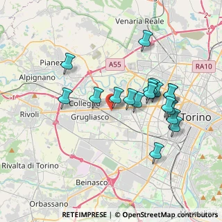 Mappa Via Pasubio, 10093 Collegno TO, Italia (3.4905555555556)