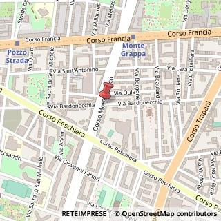 Mappa Corso Monte Cucco,  29, 10139 Torino, Torino (Piemonte)