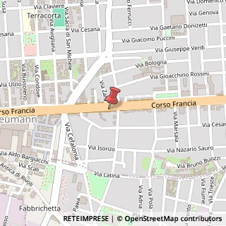 Mappa Corso Francia, 237A, 10093 Collegno, Torino (Piemonte)