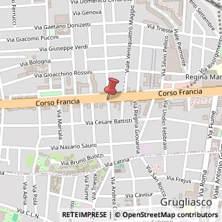 Mappa Via Andrea Costa,  4, 10093 Collegno, Torino (Piemonte)