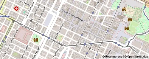 Mappa Turín