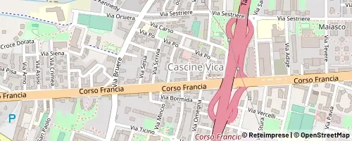Mappa Rivoli