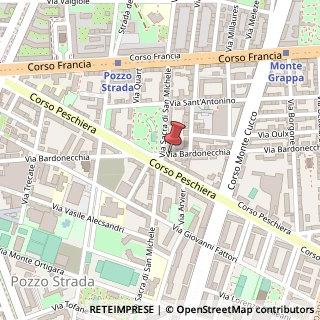 Mappa Via Bardonecchia, 142, 10139 Torino, Torino (Piemonte)