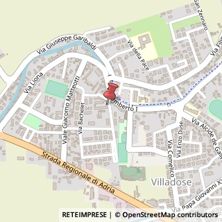 Mappa Via A. Gramsci, 20, 45010 Villadose, Rovigo (Veneto)