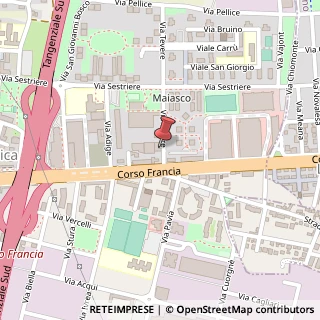 Mappa Via Tevere, 5, 10098 Rivoli, Torino (Piemonte)