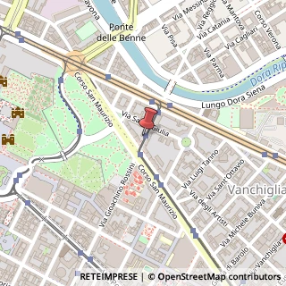 Mappa Via Gioacchino Rossini, 21, 10124 Torino, Torino (Piemonte)