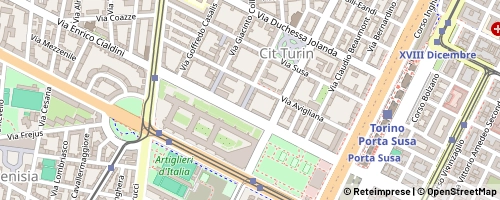 Mappa Turin