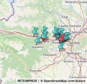 Mappa Via Eugenio Montale, 10051 Avigliana TO, Italia (9.49824)