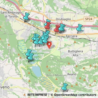Mappa Via Eugenio Montale, 10051 Avigliana TO, Italia (1.786)