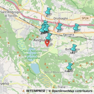 Mappa Via Eugenio Montale, 10051 Avigliana TO, Italia (1.755)