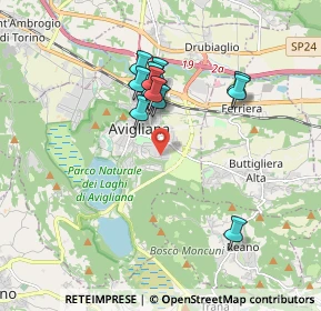 Mappa Via Eugenio Montale, 10051 Avigliana TO, Italia (1.51538)