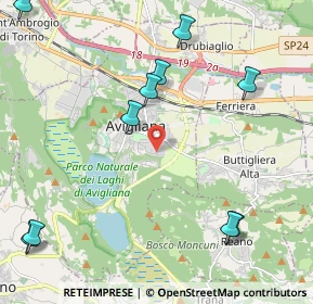 Mappa Via Eugenio Montale, 10051 Avigliana TO, Italia (2.92455)