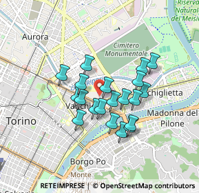 Mappa Corso Carlo Luigi Farini, 10153 Torino TO, Italia (0.6685)