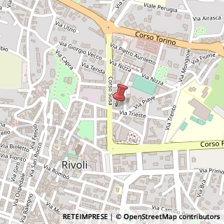 Mappa Corso Susa, 22C, 10098 Rivoli, Torino (Piemonte)