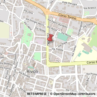 Mappa Corso Susa, 28, 10098 Rivoli, Torino (Piemonte)