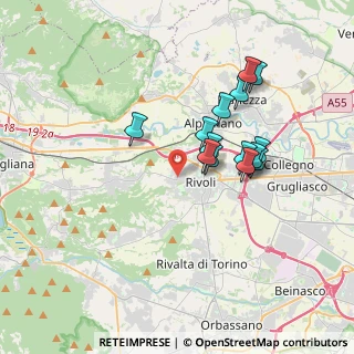 Mappa Via Derna, 10091 Alpignano TO, Italia (3.10286)