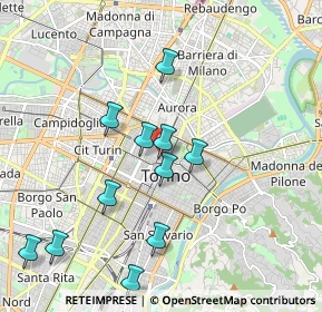 Mappa Via dei Mercanti, 10122 Torino TO, Italia (1.95636)