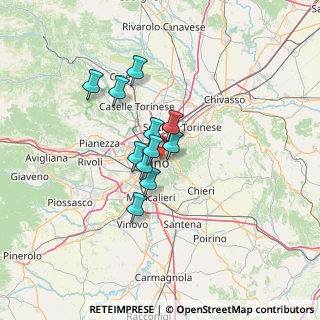 Mappa Via Lessolo, 10152 Torino TO, Italia (9.20818)