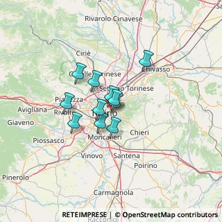 Mappa Via Lessolo, 10152 Torino TO, Italia (8.33545)
