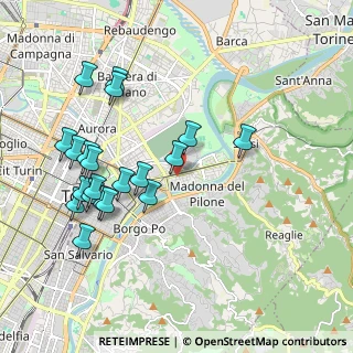 Mappa Via Lessolo, 10152 Torino TO, Italia (2.0785)