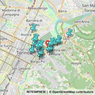 Mappa Via Lessolo, 10152 Torino TO, Italia (1.093)