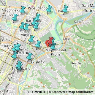 Mappa Via Lessolo, 10152 Torino TO, Italia (2.404)
