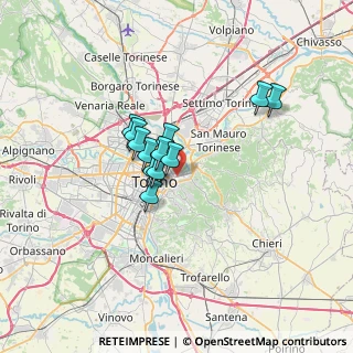Mappa Via Lessolo, 10152 Torino TO, Italia (4.5375)