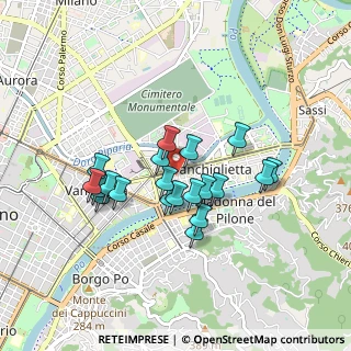 Mappa Via Lessolo, 10152 Torino TO, Italia (0.717)