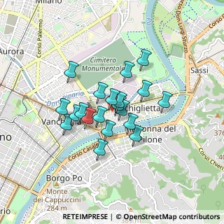Mappa Via Lessolo, 10152 Torino TO, Italia (0.6235)
