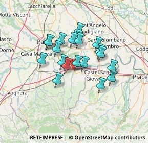 Mappa Via Giacomo Brodolini, 27049 Stradella PV, Italia (10.68)