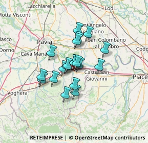 Mappa Via Giacomo Brodolini, 27049 Stradella PV, Italia (8.881)