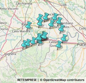 Mappa Via Giacomo Brodolini, 27049 Stradella PV, Italia (9.925)